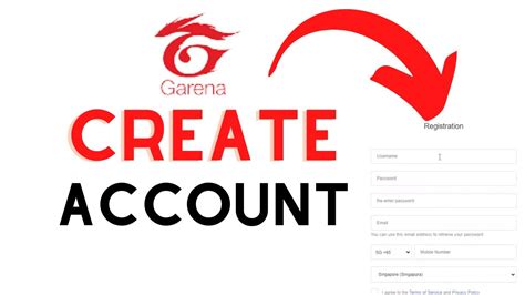 garena account create